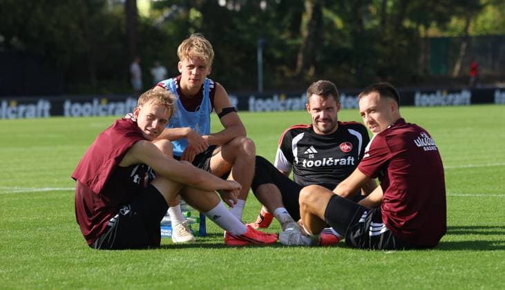01.09.2026 - Fussball - 2. Fussball - Bundesliga - Saison 2026 2027 - 1. FC Nürnberg Nuernberg FCN ( Club ) - Training - Sportfoto Zink DoGe - xdoxgex - Julian Justvan (10, 1. FC Nürnberg FCN ) Eric Porstner (41, 1. FC Nürnberg FCN ) Tim Janisch (32, 1. FC Nürnberg FCN ) Christian Mathenia (26, 1. FC Nürnberg FCN ) *** September 1, 2026 Soccer 2 Soccer Bundesliga 2026–2027 Season 1 FC Nuremberg Nuremberg FCN Club Training Sports Photo Zink DoGe xdoxgex Julian Justvan 10, 1 FC Nuremberg FCN Eric Porstner 41, 1 FC Nuremberg FCN Tim Janisch 32, 1 FC Nuremberg FCN Christian Mathenia 26, 1 FC Nuremberg FCN