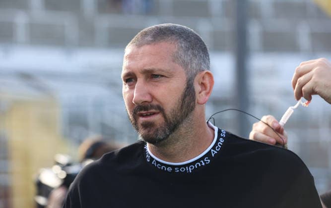 Fussball, Herren, Toto-Pokal, Ahtelfinale, Saison 2026 2027, TSV 1860 München - TSV Buchbach Grünwalder Stadion Sascha Mölders, ehemaliger Fussballer und TV Experte, Kopf, Portrait