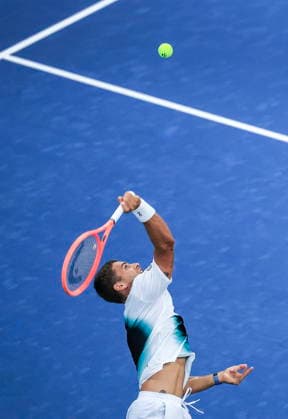 US Open tennis tournament - Day 3 Flavio Cobolli of Italy in action against Francisco Comesana of Argentina during the men s singles first round of the US Open Tennis Championships at the USTA Billie Jean King National Tennis Center in Flushing Meadows, New York, USA, 01 September 2026. The 2026 US Open tournament runs from 23 August through 13 September. FLUSHING MEADOWS NEW YORK United States  Copyright: xCRISTOBALxHERRERA-ULASHKEVICHx