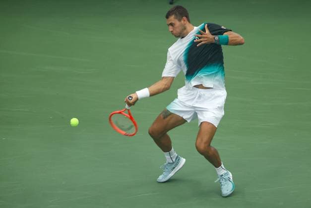 Flavio Cobolli of Italy in action 2026 US Open, Day Three, USTA Billie Jean King National Tennis Center, New York, USA - 01 Sep 2026New York USTA Billie Jean King National T New York (NY) United States of America EDITORIAL USE ONLY No use with unauthorised audio, video, data, fixture lists, club league logos or live services. Online in-match use limited to 120 images, no video emulation. No use in betting, games or single club league player publications.  Copyright: xEllaxLing Shutterstockx 17124552n