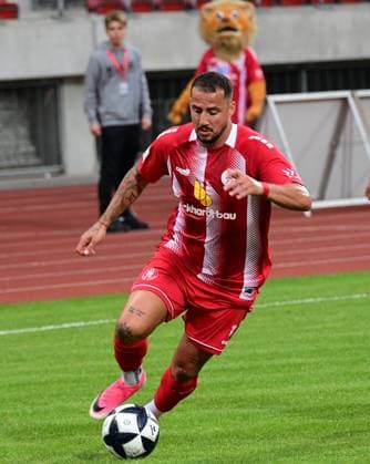 01.09.2026 xkhx Kassel, Auestadion Regionalliga Südwest Saison 2026 2027 KSV Hessen Kassel - SV Eintracht-Trier Sercan Sararer (10, Hessen Kassel) , Freisteller