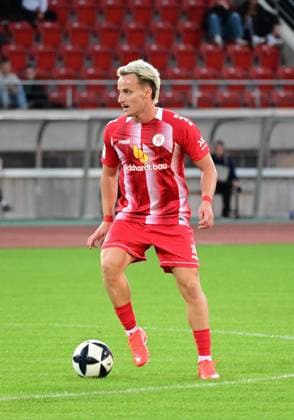 01.09.2026 xkhx Kassel, Auestadion Regionalliga Südwest Saison 2026 2027 KSV Hessen Kassel - SV Eintracht-Trier Mirnes Pepic (20, Hessen Kassel) Freisteller