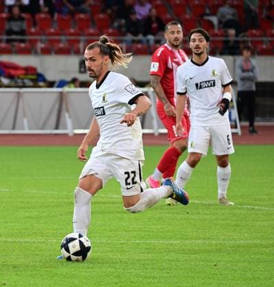 01.09.2026 xkhx Kassel, Auestadion Regionalliga Südwest Saison 2026 2027 KSV Hessen Kassel - SV Eintracht-Trier Sinan Tekerci (SV Eintracht-Trier)