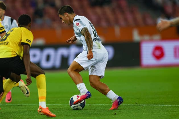 1. September 2026, Fussball, Brack Super League 2026 27, Runde 6, FC Zürich vs. BSC Young Boys, Stadion Letzigrund, Zürich, Schweiz Torschütze zum 1:0 für den FC Zürich Miguel Reichmuth (38, FC Zürich) Photo: Urs Ottiger