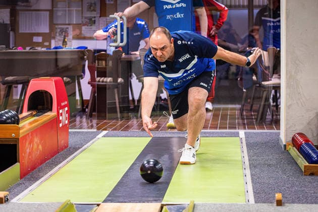 01.09.2026, xovx, Kegeln, Sportkegeln Herren Bundesliga, KC 88 Wettenberg - Saison 2026 2027 Jörg Ahnert (KC 88 Wettenberg) Wettenberg-Wißmar Bürgerhaus Hessen Deutschland (DE) *** September 1, 2026, xovx, Bowling, Men s Bundesliga Bowling, KC 88 Wettenberg 2026–2027 Season, Jörg Ahnert, KC 88 Wettenberg, Wettenberg, Wißmar, Community Center, Hesse, Germany, DE