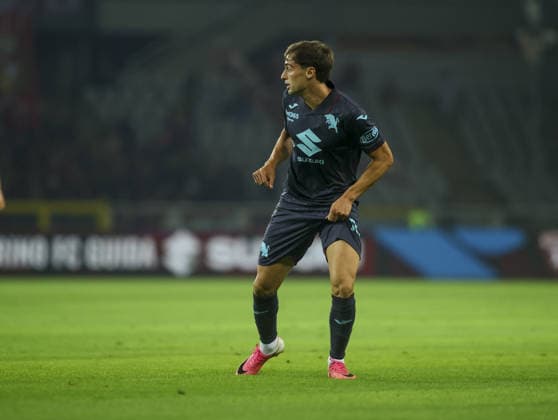 SOCCER - Coppa Italia - Torino FC vs. AC Monza Photo by IPA ABACAPRESS.COM88009316 - Gaetano Oristanio of Torino FC during the 2026–27 Coppa Italia soccer match between Torino FC and AC Monza on September 1, 2026, at the Stadio Olimpico Grande Torino, Turin, Italy. Photo by Nderim KACELI Turin Italy  Copyright: xIPAxSport ABACAx