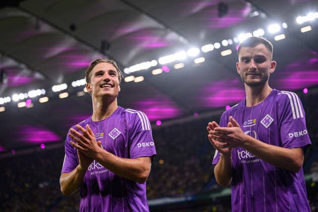 Fußball I Saison 2026-2027 I DFB-Pokal I 1. Runde I HEBC - Borussia Dortmund I 01.09.2026 Robert Schick (17, HEBC Hamburg) Hamburg Volksparkstadion Hamburg Deutschland *** Soccer I 2026–2027 Season I DFB Cup I First Round I HEBC vs. Borussia Dortmund I September 1, 2026 Robert Schick 17, HEBC Hamburg, Volksparkstadion, Hamburg, Germany Copyright: xLobecax xHenningxRohlfsx