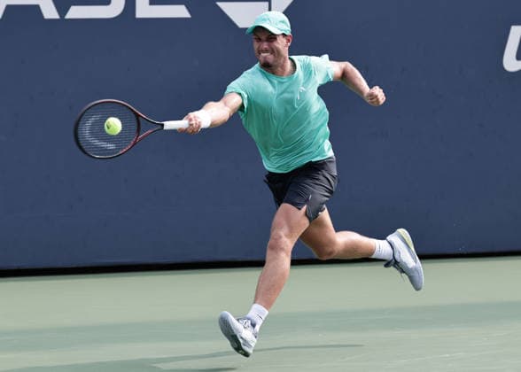 Filip Misolic (AUT), US Open Championships, Billie Jean King National Tennis Center, Flushing Meadows, New York, USA . *** Filip Misolic (AUT), U.S. Open Championships, Billie Jean King National Tennis Center, Flushing Meadows, New York, USA Copyright: xJuergenxHasenkopfx