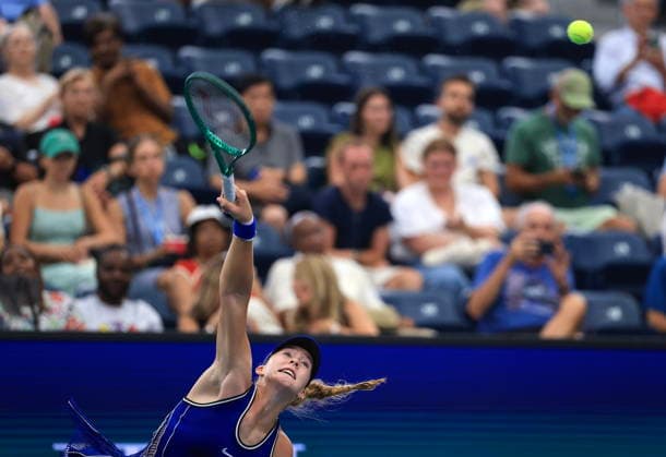 US Open tennis tournament - Day 3 Mirra Andreeva of Russia in action against Janice Tien of Indonesia during the Women s Singles first round match of the US Open Tennis Championships, in Flushing Meadows, New York, USA, 01 September 2026. FLUSHING MEADOWS NEW YORK United States  Copyright: xCRISTOBALxHERRERA-ULASHKEVICHx