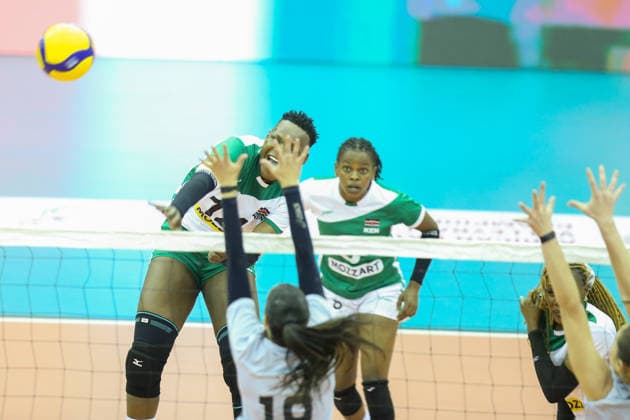 NAIROBI, KENYA - September 1: Algeria and Kenya during the 2026 CAVB Women s African Nations Volleyball Championship between Algeria and Kenya on September 1, 2026 in Nairobi, Kenya. Photo by Chris Omollo Copyright: xx