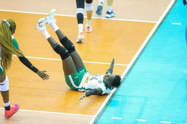 NAIROBI, KENYA - September 1: Misoki Emmaculate Nekesa, Idachi Malyne Terry Tata, Kenya during the 2026 CAVB Women s African Nations Volleyball Championship between Algeria and Kenya on September 1, 2026 in Nairobi, Kenya. Photo by Chris Omollo Copyright: xx
