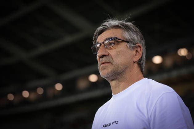 Torino v AC Monza - Coppa Italia Frecciarossa Round of Sixteen - Season 2026-2027 Turin, Italy, 1st September 2026. Ivan Juric AC Monza Head coach looks on prior to kick off in the Torino vs AC Monza Coppa Italia Frecciarossa, Round of Sixteen match at Stadio Grande Torino, Turin. Picture credit should read: Jonathan Moscrop Turin Stadio Olimpico Grande Torino Italy