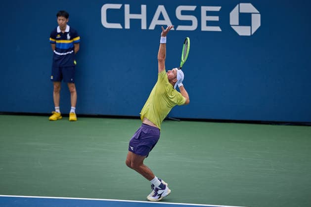 September 1, 2026, New York, New York, United States of America: Jan-Lennard Struff of Germany is serving during the 2026 US Open - Tennis Championships, 1.9.2026 in New York (USTA Billie Jean King National Tennis Center), United States of America 2026 US Open - Tennis Championships; New York, 1.9.2026  - ZUMAs343 20260901_zsp_s343_072 Copyright: xMathiasxSchulzx