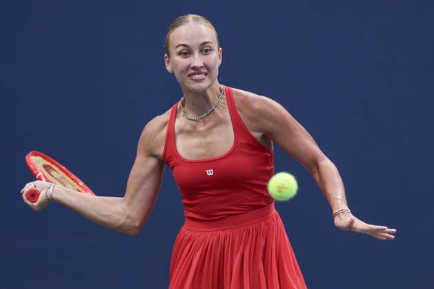 Anastasia Potapova (AUT), US Open Championships, Billie Jean King National Tennis Center, Flushing Meadows, New York, USA . *** Anastasia Potapova (AUT), U.S. Open Championships, Billie Jean King National Tennis Center, Flushing Meadows, New York, USA Copyright: xJuergenxHasenkopfx