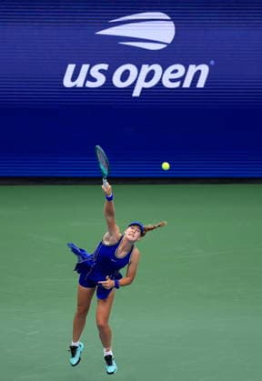 US Open tennis tournament - Day 3 epaselect Mirra Andreeva of Russia in action against Janice Tien of Indonesia during the Women s Singles first round match of the US Open Tennis Championships, in Flushing Meadows, New York, USA, 01 September 2026. FLUSHING MEADOWS NEW YORK United States  Copyright: xCRISTOBALxHERRERA-ULASHKEVICHx