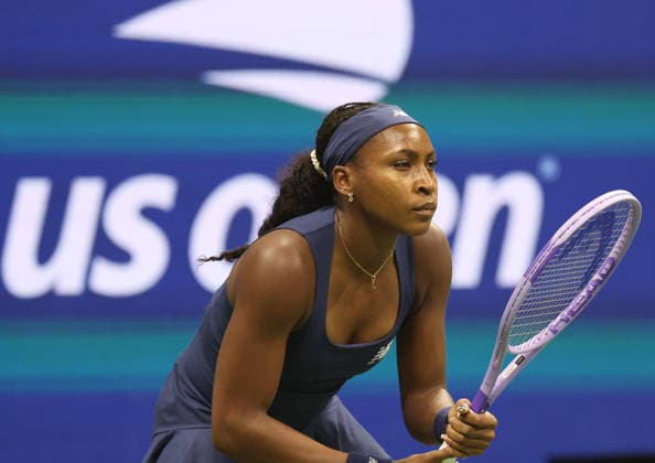 September 1, 2026, New York City, New York, USA: COCO GAUFF of USA during the match against Z. Sonmez of Turkey in the first round of Grand Slam tournament US Open. New York, USA. Gauff won 6:3, 6:4 Tennis: US Open - Coco Gauff 6:3, 6:4  - ZUMAc278 20260901_zsp_c278_006 Copyright: xMarcinxCholewinskix