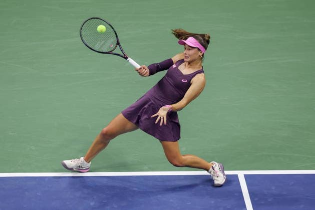 US Open tennis tournament - Day 3 Zeynep Sonmez of Turkey in action against Coco Gauff of the USA during their Women™s Singles round one mathc of the US Open Tennis Championships in Flushing Meadows, New York, USA, 01 September 2026. FLUSHING MEADOWS NEW YORK United States  Copyright: xBRIANxHIRSCHFELDx