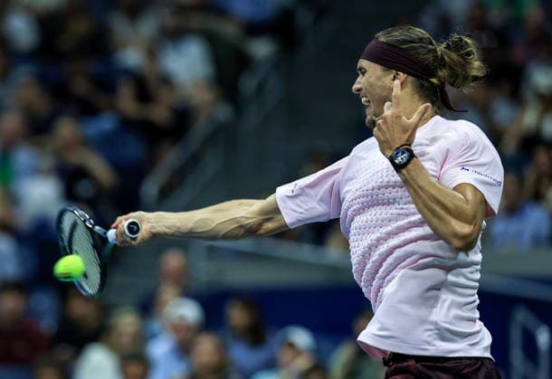 US Open tennis tournament - Day 3 Alexander Zverev of Germany in action against Lorenzo Sonego of Italy during the men s singles first round of the US Open Tennis Championships at the USTA Billie Jean King National Tennis Center in Flushing Meadows, New York, USA, 01 September 2026. The 2026 US Open tournament runs from 23 August to 13 September. FLUSHING MEADOWS NEW YORK United States  Copyright: xCRISTOBALxHERRERA-ULASHKEVICHx