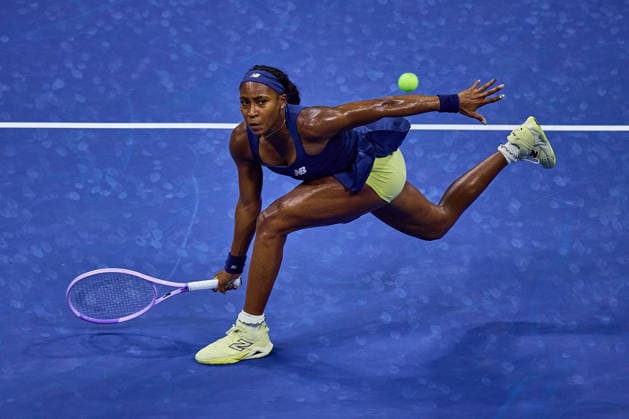 September 1, 2026, New York, New York, United States of America: Coco Gauff of United States returns with forehand during the 2026 US Open - Tennis Championships Tennis 2026: US Open - Tennis Championships: 1st RD: GAUFF 6:3 6:4 SONMEZ  - ZUMAs343 20260901_zsp_s343_105 Copyright: xMathiasxSchulzx