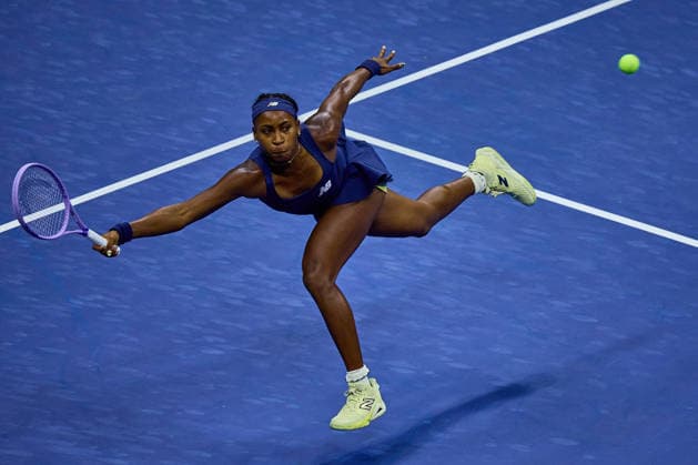September 1, 2026, New York, New York, United States of America: Coco Gauff of United States returns with forehand during the 2026 US Open - Tennis Championships Tennis 2026: US Open - Tennis Championships: 1st RD: GAUFF 6:3 6:4 SONMEZ  - ZUMAs343 20260901_zsp_s343_135 Copyright: xMathiasxSchulzx