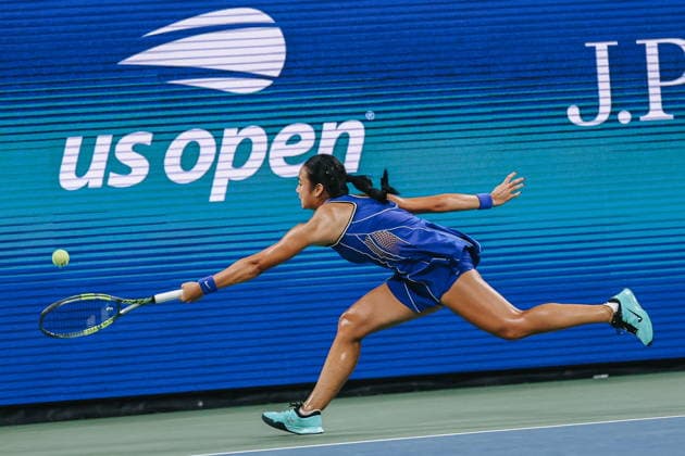 US Open tennis tournament - Day 3 Alexandra Eala of the Philippines in action against Mary Stoiana of the USA during their women s singles first-round match at the US Open Tennis Championships at the USTA Billie Jean King National Tennis Center in Flushing Meadows, New York, USA, 01 September 2026. The 2026 US Open tournament runs from 23 August to 13 September. FLUSHING MEADOWS NEW YORK United States  Copyright: xOlgaxFedorovax