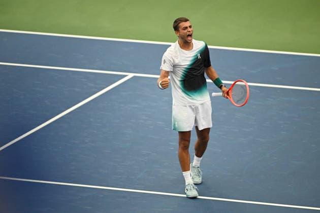 2026 US Open Flavio Cobolli (ITA) FOR EDITORIAL USAGE ONLY ! *** 2026 U.S. Open Flavio Cobolli ITA FOR EDITORIAL USE ONLY