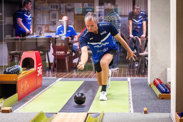 01.09.2026, xovx, Kegeln, Sportkegeln Herren Bundesliga, KC 88 Wettenberg - Saison 2026 2027 Thomas Wolski (KC 88 Wettenberg) Wettenberg-Wißmar Bürgerhaus Hessen Deutschland (DE) *** September 1, 2026, xovx, Bowling, Men s Bundesliga Bowling, KC 88 Wettenberg, 2026–2027 Season, Thomas Wolski, KC 88 Wettenberg, Wettenberg, Wißmar Community Center, Hesse, Germany, DE