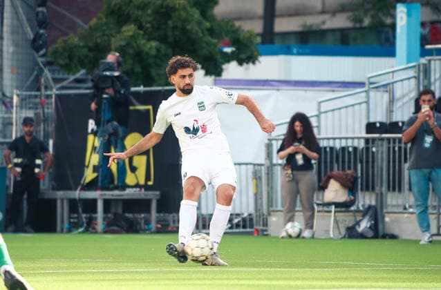Essen, Deutschland, Europa: SOCCA World Cup 2026, Kleinfeldfußball (6 gegen 6), Gruppenspiel zwischen Syrien und Irland. Spielszenen, Zweikämpfe, Spieler und Emotionen während der Partie im Rahmen der internationalen SOCCA-Weltmeisterschaft in Essen. Copyright: xAymanxAlahmedx