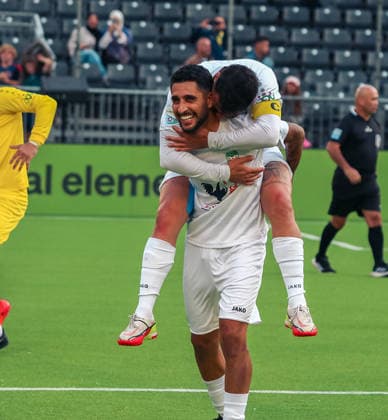 Essen, Deutschland, Europa: SOCCA World Cup 2026, Kleinfeldfußball (6 gegen 6), Gruppenspiel zwischen Syrien und Irland. Spielszenen, Zweikämpfe, Spieler und Emotionen während der Partie im Rahmen der internationalen SOCCA-Weltmeisterschaft in Essen. Copyright: xAymanxAlahmedx