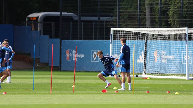 02.09.2026, xrekx, Fussball 1.Bundesliga, Hamburger SV - Training v.l. David Moller Wolfe (Hamburger SV) Hamburg *** September 2, 2026, xrekx, Soccer, Bundesliga 1, Hamburger SV Training: David Moller Wolfe, Hamburger SV, Hamburg