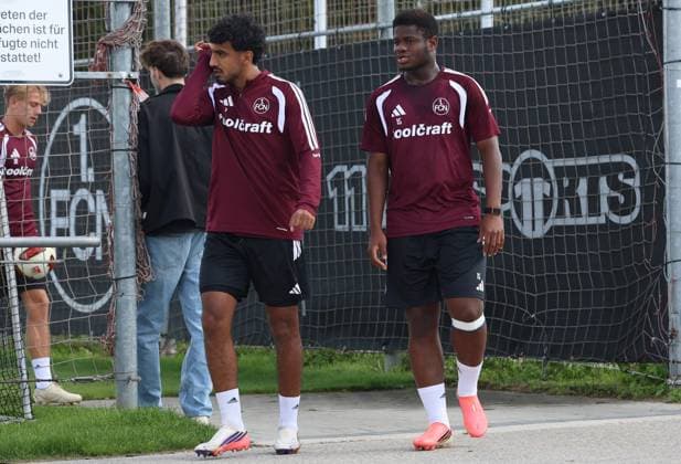 01.09.2026 - Fussball - 2. Fussball - Bundesliga - Saison 2026 2027 - 1. FC Nürnberg Nuernberg FCN ( Club ) - Training - Sportfoto Zink DoGe - xdoxgex - Rayan Ghrieb (7, 1. FC Nürnberg FCN ) Mikayil Faye (15, 1. FC Nürnberg FCN ) *** September 1, 2026 Soccer 2 Bundesliga 2026–2027 Season 1 FC Nuremberg Nuremberg FCN Club Training Sports Photo Zink DoGe xdoxgex Rayan Ghrieb 7, 1 FC Nuremberg FCN Mikayil Faye 15, 1 FC Nuremberg FCN