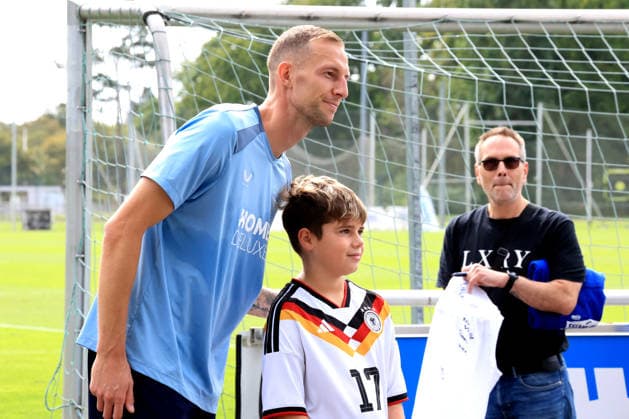 02.09.2026, DEU GER, Fussball , 2.Fussballbundesliga, Saison 2026 2027, Sportforum, Hertha BSC, Training Gustaf Nilsson ( Hertha BSC Berlin 9 ), Hertha-BSC Fans 2. Liga: DFB DFL regulations prohibit any use of photographs as image sequences and or quasi-video) Berlin Sportforum Berlin Deutschland *** September 2, 2026, GER, Soccer, 2. Bundesliga, 2026–2027 season, Sportforum, Hertha BSC, Gustaf Nilsson Training Hertha BSC Berlin 9, Hertha BSC Fans, 2nd League, DFB, DFL regulations prohibit any use of photographs as image sequences and or quasi-video, Berlin Sportforum, Berlin, Germany Copyright: xNordphotox xEnglerx