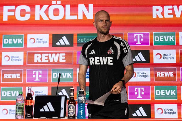 Pressekonferenz von 1.FC Köln; 02.09.2026 Rene Wagner (Cheftrainer) während einer Pressekonferenz. Pressekonferenz von 1.FC Köln vor dem Bundesligaspiel gegen VfB stuttgart; 02.09.2026 DFL regulations prohibit any use of photographs as image sequences and or quasi video. *** 1 FC Köln press conference, September 2, 2026: Head Coach Rene Wagner during a press conference. 1 FC Köln press conference ahead of the Bundesliga match against VfB Stuttgart, September 2, 2026. DFL regulations prohibit any use of photographs as image sequences and or quasi-video Copyright: xBEAUTIFULxSPORTS Buriakovx