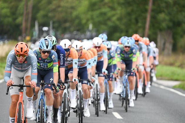 2026 Lloyds Tour of Britain Men Picture by Zac Williams SWpix.com - 02 09 2026 - Cycling - UCI ProSeries - 2026 Lloyds Tour of Britain Men - Stage 1: Lincoln to Lincoln (182.5km) - The Peloton Cycling Copyright: x xSWpix.comx(t axPhotographyxHubxLtd)xZacxWilliams SWpix.comx SWP-3030-21798