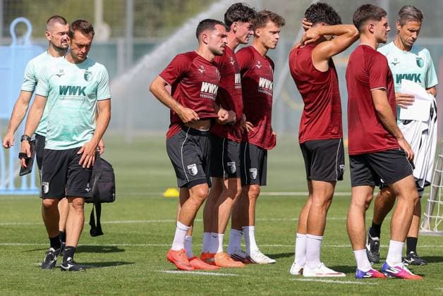 Arijon Ibrahimovic 21 (FC Augsburg), Training FC Augsburg, Fussball, 1. Bundesliga, Saison 2026 27, 02.09.2026 Augsburg Bayern Deutschland *** Arijon Ibrahimovic, 21, FC Augsburg; FC Augsburg training; soccer; Bundesliga 1; 2026–27 season; February 9, 2026; Augsburg, Bavaria, Germany Copyright: xkolbert-press ChristianxKolbertx