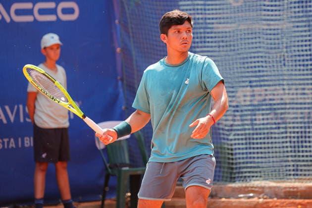 IPA88031069 - Matias Soto (CHI) during the Como Lake Challenger, an international tennis tournament in Como, Italy, on September 2, 2026  Copyright: xRobertaxCorradin IPAxSportx xx 88031069