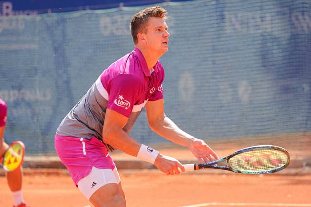 TENNIS - International Tennis Tournament - Como Lake Challenger Photo by IPA ABACAPRESS.COM88030944 - Karol Drzewiecki (POL) and Piotr Matuszewski (POL) during the Como Lake Challenger, an international tennis tournament in Como, Italy, on September 2, 2026 Como Italy  Copyright: xIPAxSport ABACAx