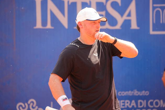 TENNIS - International Tennis Tournament - Como Lake Challenger Photo by IPA ABACAPRESS.COM88031071 - Finn Bass (GBR) during the Como Lake Challenger, an international tennis tournament in Como, Italy, on September 2, 2026 Como Italy  Copyright: xIPAxSport ABACAx