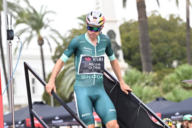 02-09-2026 Vuelta A Espana; Tappa 11 Cartagena - Lorca; 2026, Visma - Lease A Bike; Van Aert, Wout; Cartagena; 