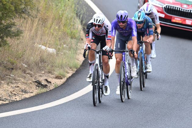 02-09-2026 Vuelta A Espana; Tappa 11 Cartagena - Lorca; 2026, Uae Emirates - Xrg; 2026, Jayco Aula; Novak, Domen; Covi, Alessandro; 