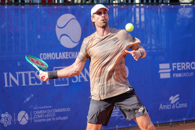 TENNIS - International Tennis Tournament - Como Lake Challenger Photo by IPA ABACAPRESS.COM88033314 - Norbert GOMBOS (SVK) during the Como Lake Challenger, an international tennis tournament in Como, Italy, on September 2, 2026 Como Italy  Copyright: xIPAxSport ABACAx