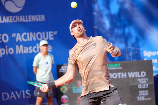 TENNIS - International Tennis Tournament - Como Lake Challenger Photo by IPA ABACAPRESS.COM88033315 - Norbert GOMBOS (SVK) during the Como Lake Challenger, an international tennis tournament in Como, Italy, on September 2, 2026 Como Italy  Copyright: xIPAxSport ABACAx