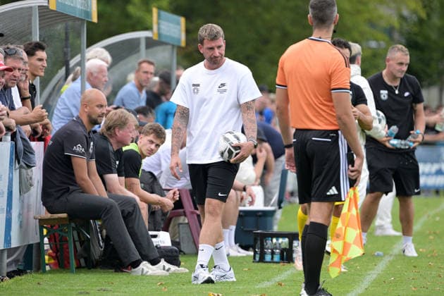 Pascal Reinhardt (SG Sonnenhof Großaspach, Trainer) TSV Ehningen vs. SG Sonnenhof Grossaspach, Fussball, DB-Regio wfv-Pokal Achtelfinale,Saison 2026 2027, 02.09.2026 TSV Ehningen vs. SG Sonnenhof Grossaspach, Fussball, DB-Regio wfv-Pokal Achtelfinale,Saison 2026 2027, 02.09.2026 Ehningen Copyright: xEibner-Pressefotox EP_TBR
