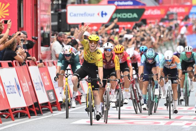 02-09-2026 Vuelta A Espana; Tappa 11 Cartagena - Lorca; 2026, Visma - Lease A Bike; Brennan, James Matthew; Lorca; 