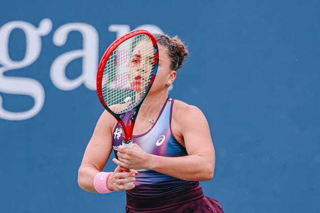 US Open tennis tournament - Day 4 Jasmine Paolini of Italy in action against Lucrezia Stefanini or Italy during the Women s Singles second round match of the US Open Tennis Championships, in Flushing Meadows, New York, USA, 02 September 2026. FLUSHING MEADOWS NEW YORK United States  Copyright: xOLGAxFEDOROVAx