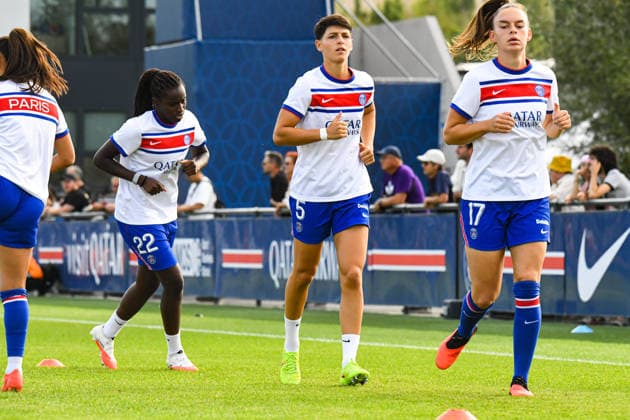 FOOTBALL : PSG vs Eintracht Francfort - UEFA Women™s Champions League - 02 09 2026 Elisa De Almeida (PSG) PoissyFrance  Copyright: xBaptistexAutissierx