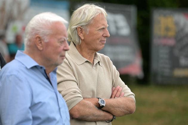 Investor der SG Sonnenhof Grossaspach und Geschaeftsfuehrer des Hotel Sonnenhof Ulrich Ferber TSV Ehningen vs. SG Sonnenhof Grossaspach, Fussball, DB-Regio wfv-Pokal Achtelfinale,Saison 2026 2027, 02.09.2026 TSV Ehningen vs. SG Sonnenhof Grossaspach, Fussball, DB-Regio wfv-Pokal Achtelfinale,Saison 2026 2027, 02.09.2026 Ehningen Copyright: xEibner-Pressefotox EP_TBR