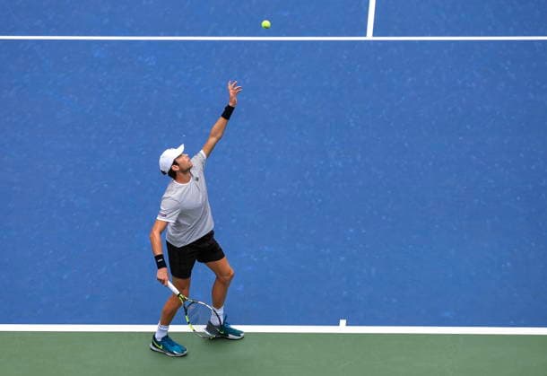 US Open tennis tournament - Day 4 Sebastian Gorzny of USA in action against Daniil Medvedev of Russia during the Men s Singles second round match of the US Open Tennis Championships in Flushing Meadows, New York, USA, 02 September 2026. FLUSHING MEADOWS NEW YORK United States  Copyright: xCRISTOBALxHERRERA-ULASHKEVICHx