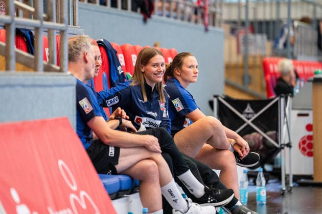 HSG Blomberg-Lippe (GER) vs. TuS Metzingen (GER), Handball, 1. Handball Bundesliga Frauen, Spieltag 2, Saison 2026 2027, Blomberg, 02.09.26 Eliska Desortova (HSG Blomberg-Lippe, 19) Blomberg Synflex-Arena an der Ulmenallee Deutschland