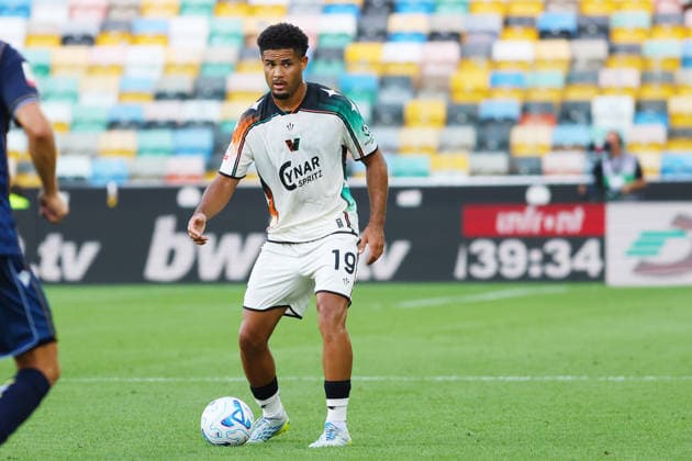 Venezia s simon sohm during the Coppa Italia soccer match between Udinese and Venezia at the Friuli Stadium in Udine, north east Italy - September 02, 2026. - Soccer  Copyright: xAndreaxBressanutti LaPressex